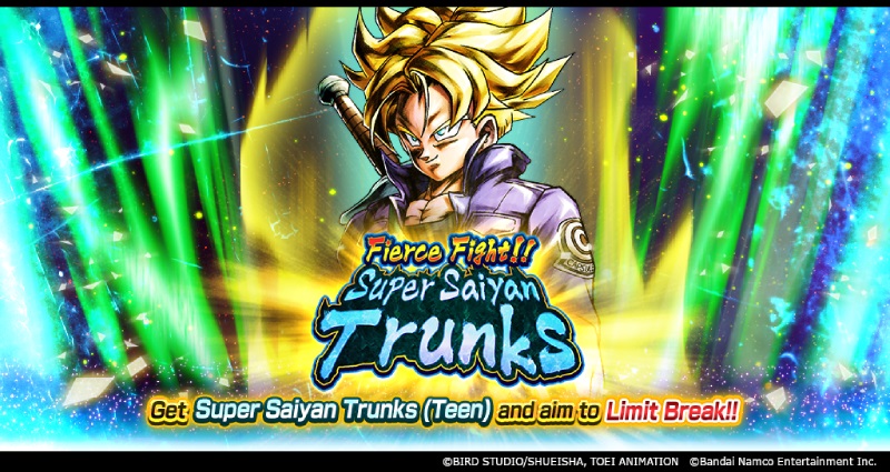 Jetzt neues Event! Hol dir Event-exklusive SP-Charakter- Super Saiyan - Trunks (Teenager) durch Clearing Stages!!